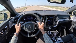 2025 Volvo V60 T8 Polestar Engineered  POV Test Drive [upl. by Akinimod404]