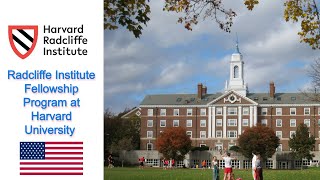 Radcliffe Institute Fellowship Program at Harvard University in the US [upl. by Ordnassela]