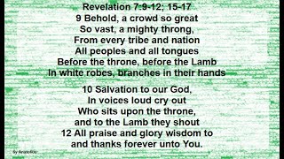 Singing the New Testament Revelation 7912 1517 St Anatolius [upl. by Oj824]