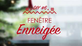 DIY Fenêtre enneigée [upl. by Ynottirb]