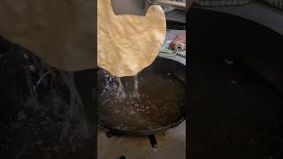 PoppadomHow to make papadomsPoppadom fryshorts [upl. by Aillicsirp]