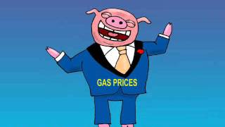 gas prices animated editorial cartoon [upl. by Asenaj722]