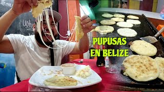 PUPUSAS SALVADOREÑAS EN BELIZE 🇸🇻🇧🇿 ¿Son Caras [upl. by Lenoil22]