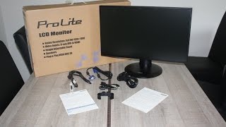 Unboxing  IIyama Prolite B2481HS Monitor [upl. by Lynelle]