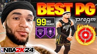 The Best Pro Am Builds For PG AND SG WITH ANIMATIONS 2K24 Why are they Meta FACECAM ROSE [upl. by Doris27]