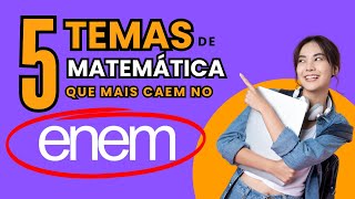 O QUE ESTUDAR PARA O ENEM 2024  Lista Completa das Matérias que mais Caem no Enem‼️ [upl. by Artied]