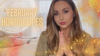 FEBRUARY HOROSCOPES FOR ALL SIGNS 🔮 An Aquarius Season to Remember [upl. by Ainola711]