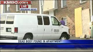 Police investigate discovery of dead body in KCMO apartment [upl. by Lyrak]