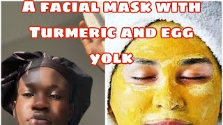 How to Get Rid of Acne and Pimples  Turmeric amp Egg Yolk Facial MaskTea Tree Scrub Skincare Routine [upl. by Ennahgem211]