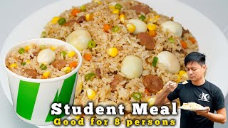 Student Meal Recipe [upl. by Nnyleahs]