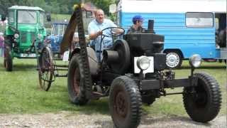 Lanz Bulldog Oldtimer Traktoren und Oldtimertag Hohenfelden 2012 VorschauHauptfilm folgt [upl. by Ymmak216]