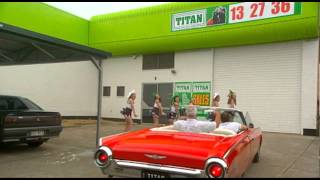 Titan Garages Sheds and Carports New Capalaba Grand Opening Ozpig Promotion [upl. by Ayn906]