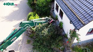 Hecke schneiden mit CutWheel [upl. by Farah]