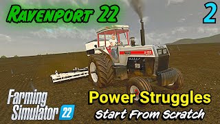 The Struggles Continues With Seeding  Ravenport 22  FS22  SFS Challenge 2 [upl. by Mcafee98]