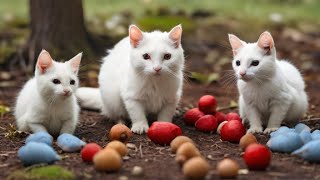 Cat TV for Cats to Watch 😺 Cute Summer Birds and Squirrels 🐿 8 Hours 4K HDR [upl. by Aneroc]