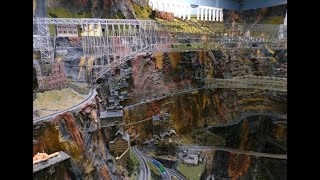 Northlandz Miniature Wonderland Complete Tour HD Giant bridges and impossible mines [upl. by Fayth628]