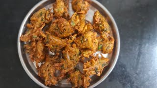 Kanda Bhaji Recipe  कुरकुरीत कांदा भजी  Crispy Onion Pakoda  Crispy Kanda Bhaji  Tadka Recipes [upl. by Erdnaid]