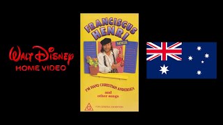 Franciscus Henri Sings Im Hans Christian Anderson and Other Songs 1994 VHS Australia Disney [upl. by Omer]