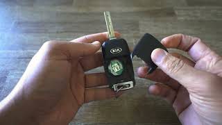 How to change battery on Kia Sorento Key fob  Kia Seltos  Sportage  Stinger  Cerato  Optima [upl. by Ydderf]