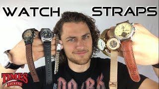 Watch Strap Materials  Which Should YOU Wear [upl. by Barling]