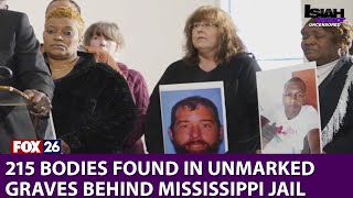 215 bodies found in unmarked graves behind Mississippi jail [upl. by Asilat]