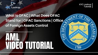 What is OFAC  What Does OFAC Stand for  OFAC Sanctions  Office of Foreign Assets Control [upl. by Lucio]