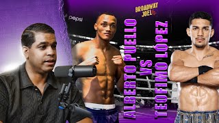 Broadway Joel I think Alberto Puello Beats Teofimo Lopez [upl. by Norret]