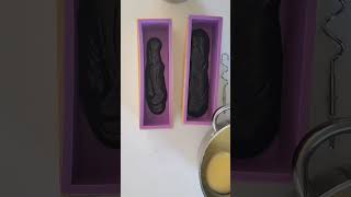 Making Chocolate Swirl Soaps [upl. by Holmann774]