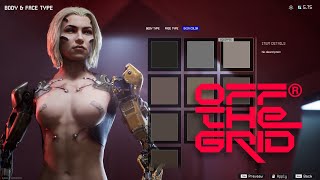 Off The Grid  Character Customization New Battle Royale [upl. by Anniala]