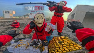 PARKOUR VS MONEY HEIST 7 [upl. by Danya]