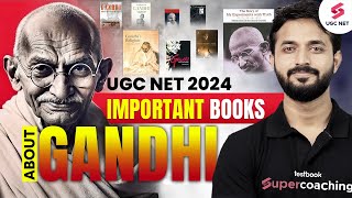 🚨Important Books on Gandhi  UGC NET Political Science  ugcnet gandhi  Pradyumn Sir [upl. by Akihc]