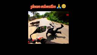 কেউ বলতে পারবেন কেন এমন হলো 🥺🤔 foryou rider trending motovlog biker shorts viralvideo views [upl. by Anilecram]