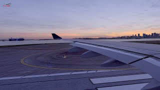 Realistic XPlane 12 Preview l A330 Quick Take Off From Boston Logan [upl. by Hagood]