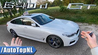 2019 BMW 6 Series GT 640d xDrive AUTOBAHN POV REVIEW as DRIVER amp PASSENGER by AutoTopNL [upl. by Iveksarap628]