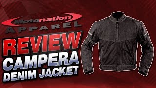 Motonation Apparel Campera Jacket Review  Sportbike Track Gear [upl. by Hendon]