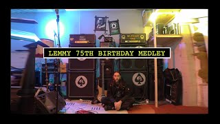 LEMMY 75TH BIRTHDAY MEDLEY  MARSHA amp MURDER ONE FULL STACK REPLICA [upl. by Padgett307]