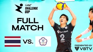 THA vs TPE  AVC Challenge Cup 2024  Playoffs  presented by VBTV [upl. by Garlaand418]