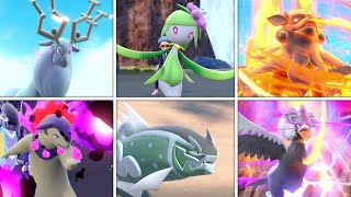 Every Hisuian Pokemons Signature Moves in Pokemon Scarlet amp Violet [upl. by Rex]