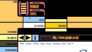 Turn your desktop into a Star Trek style computer LCARS X32 [upl. by Deery246]