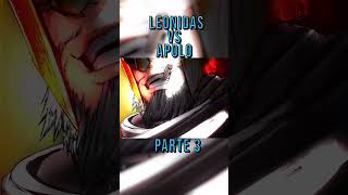 ⚡ LEONIDAS VS APOLO ⚡ recordofragnarok anime shuumatsunovalkyrie manga shorts short edit [upl. by Chem]