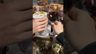 wagyu lobster tail asparagus amp clams foodie mukbang girldinner trending shorts [upl. by Lap918]