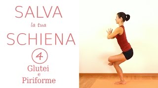 Yoga Schiena  4° lezione  Glutei e Piriforme  Hatha Yoga Posturale [upl. by Drugi]