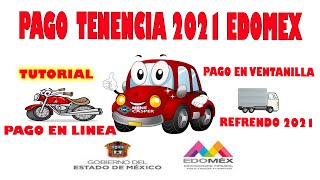 PAGO DE TENENCIA Y REFERENDO 2021 EDOMEX TUTORIAL [upl. by Lluj]