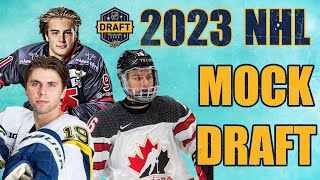 2023 NHL Mock Draft  A Former Scouts Take on the First Round of the 2023 NHL Draft [upl. by Lankton]