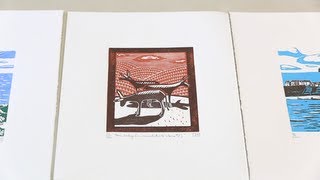 Shortcuts  an introduction to linocut printmaking with James Green [upl. by Hilde354]