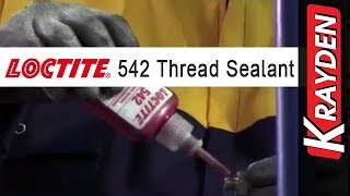 Loctite 542 Thread SealantHydraulic Assembly [upl. by Neelac]