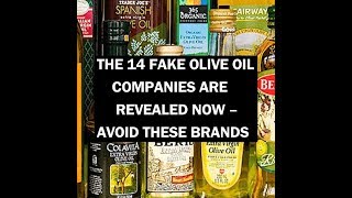 The 14 Fake Olive Oil Companies Are Revealed Now Avoid Them [upl. by Maury612]