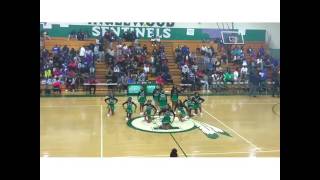 Inglewood High school Cheerleaders Serra Game Halftime [upl. by Asnerek]