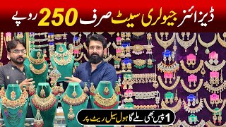 Jewellery set starting rate Rs250 only  Designer Jewellery cheapest price  Imported Jewellery [upl. by Rein]