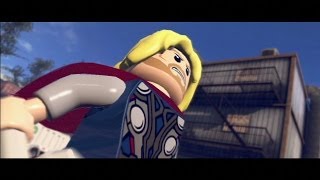 LEGO Marvel Super Heroes Walkthrough Part 7  Bifrosty Reception [upl. by Flosi976]